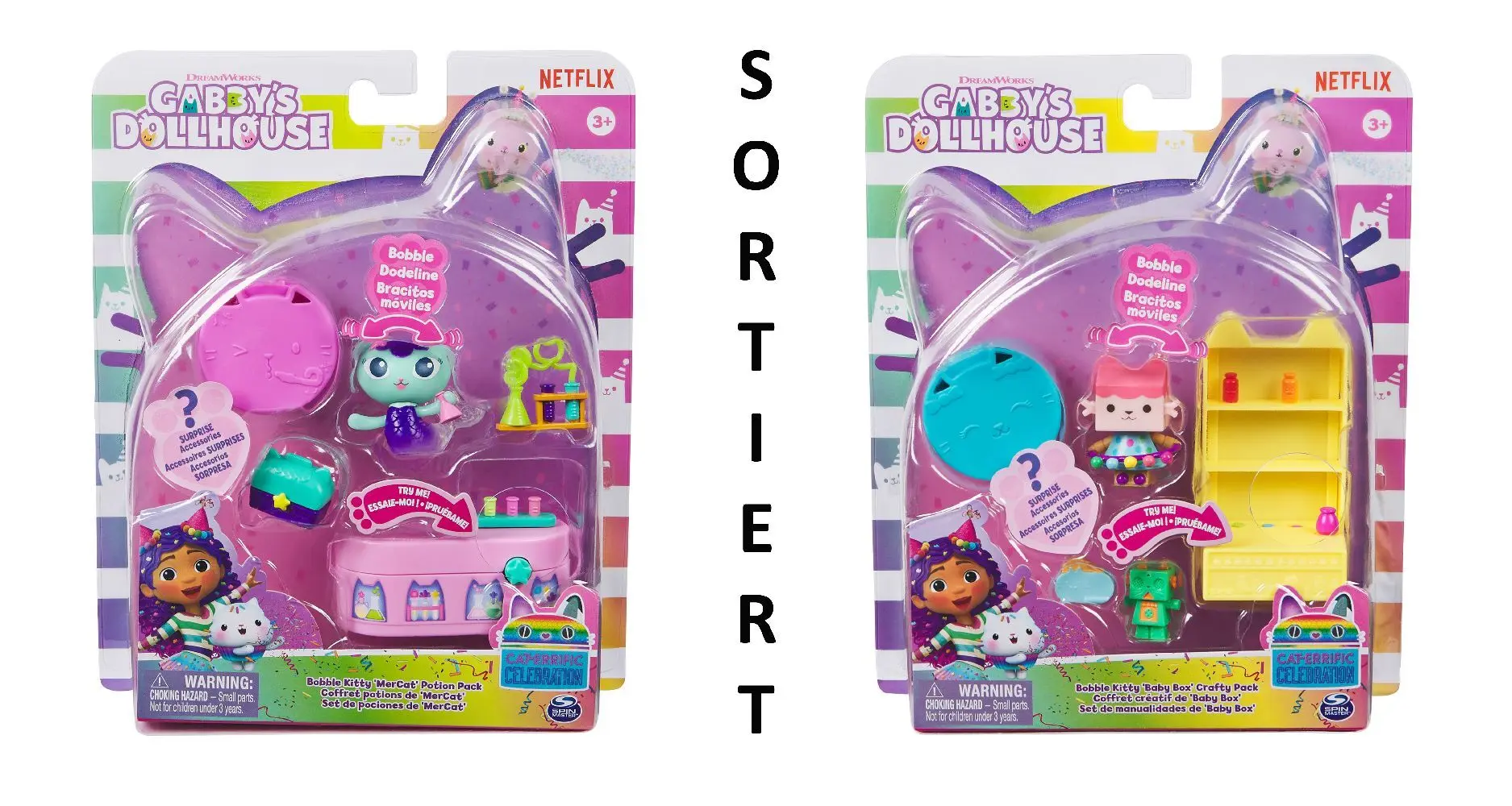 Cover: 778988502464 | Gabby's Dollhouse Bobble Kitty Furniture Sortime Fix6 | In Karton
