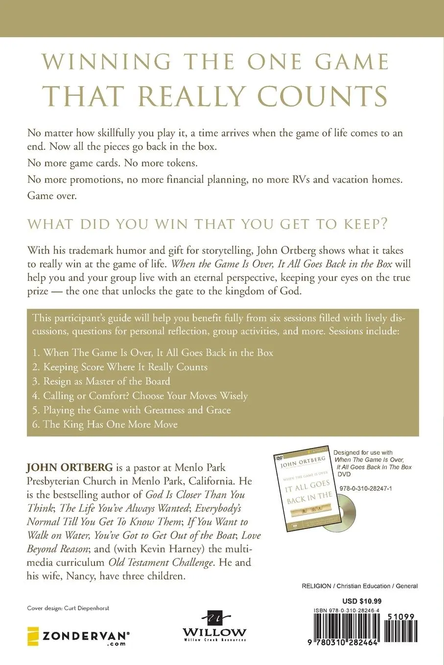 Rückseite: 9780310282464 | When the Game Is Over, It All Goes Back in the Box Participant's Guide