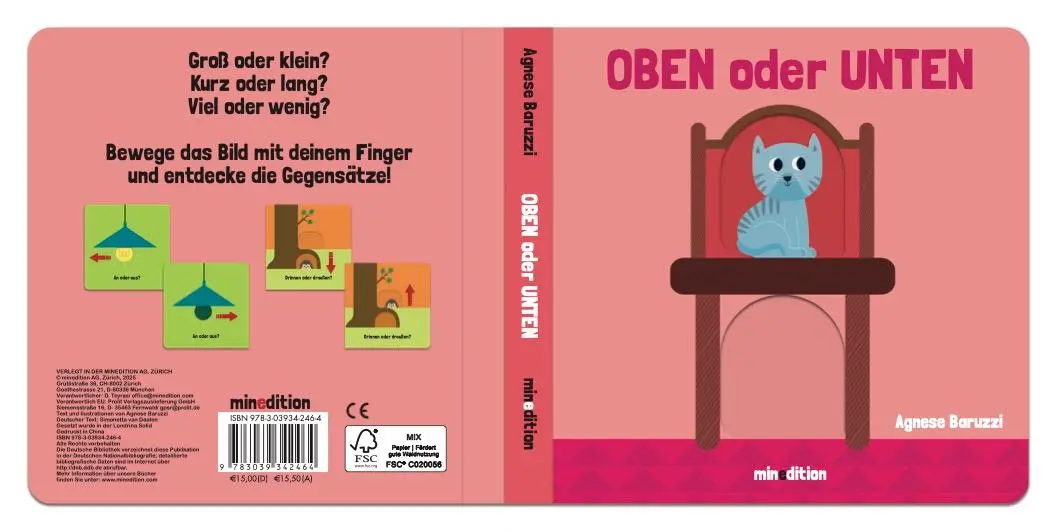 Rückseite: 9783039342464 | Oben oder unten | Agnese Baruzzi | Buch | 12 S. | Deutsch | 2025