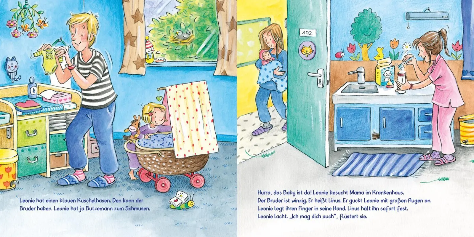 Bild: 9783551172464 | Ein Geschwisterchen für Leonie | Sandra Grimm | Buch | 16 S. | Deutsch