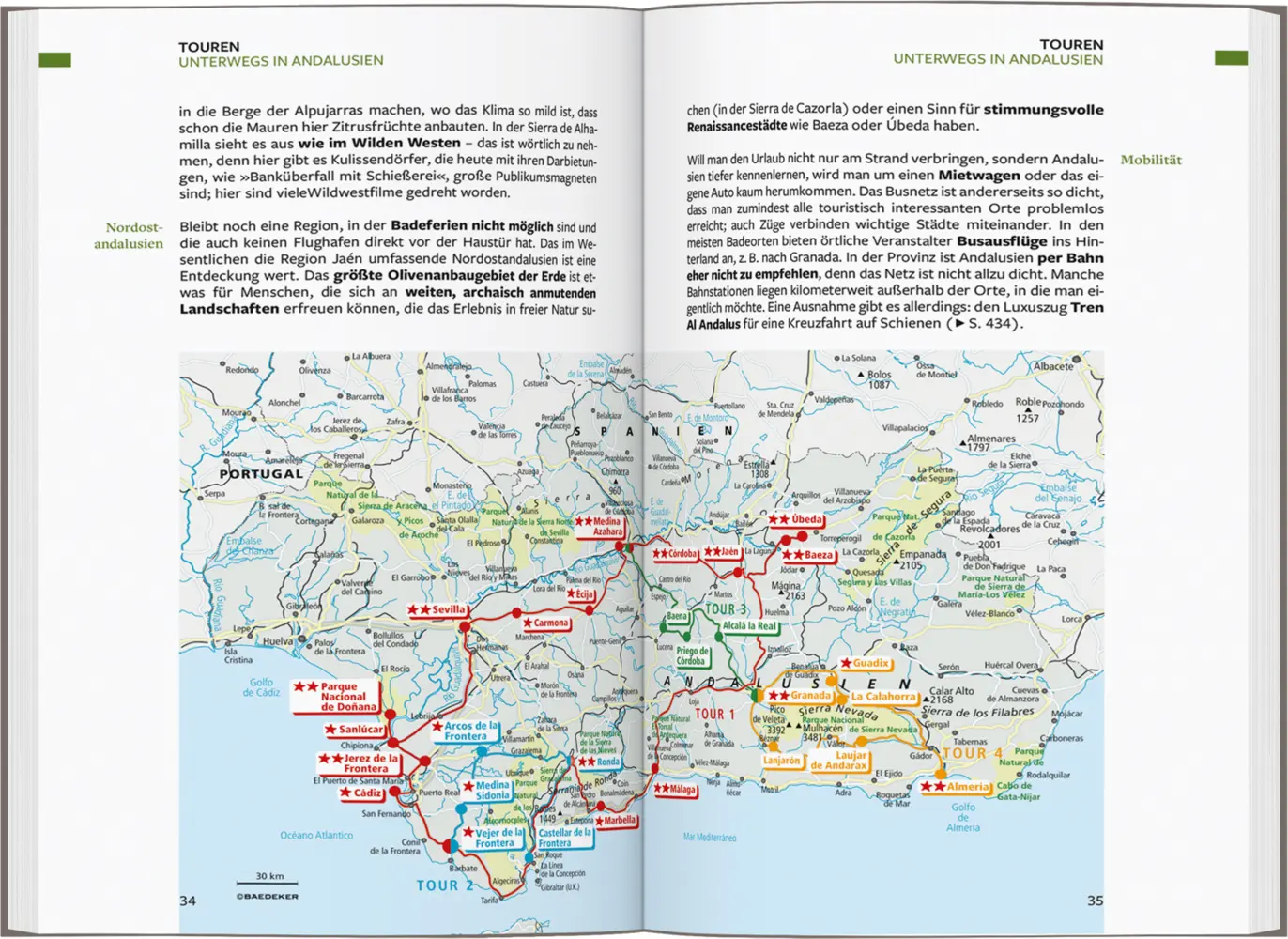 Rückseite: 9783575002464 | Baedeker Reiseführer Andalusien | mit praktischer Karte EASY ZIP