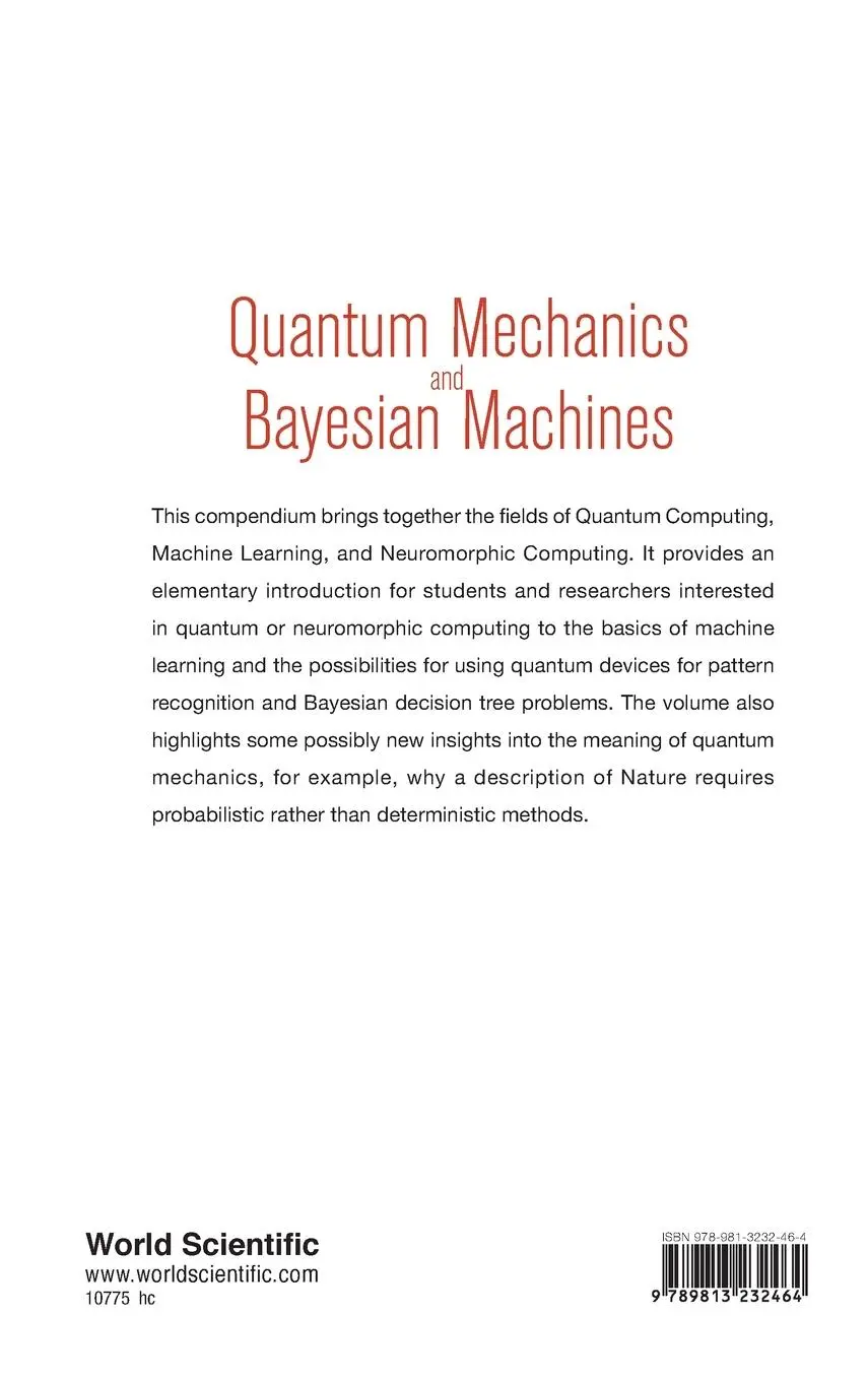 Rückseite: 9789813232464 | QUANTUM MECHANICS AND BAYESIAN MACHINES | George Chapline | Buch