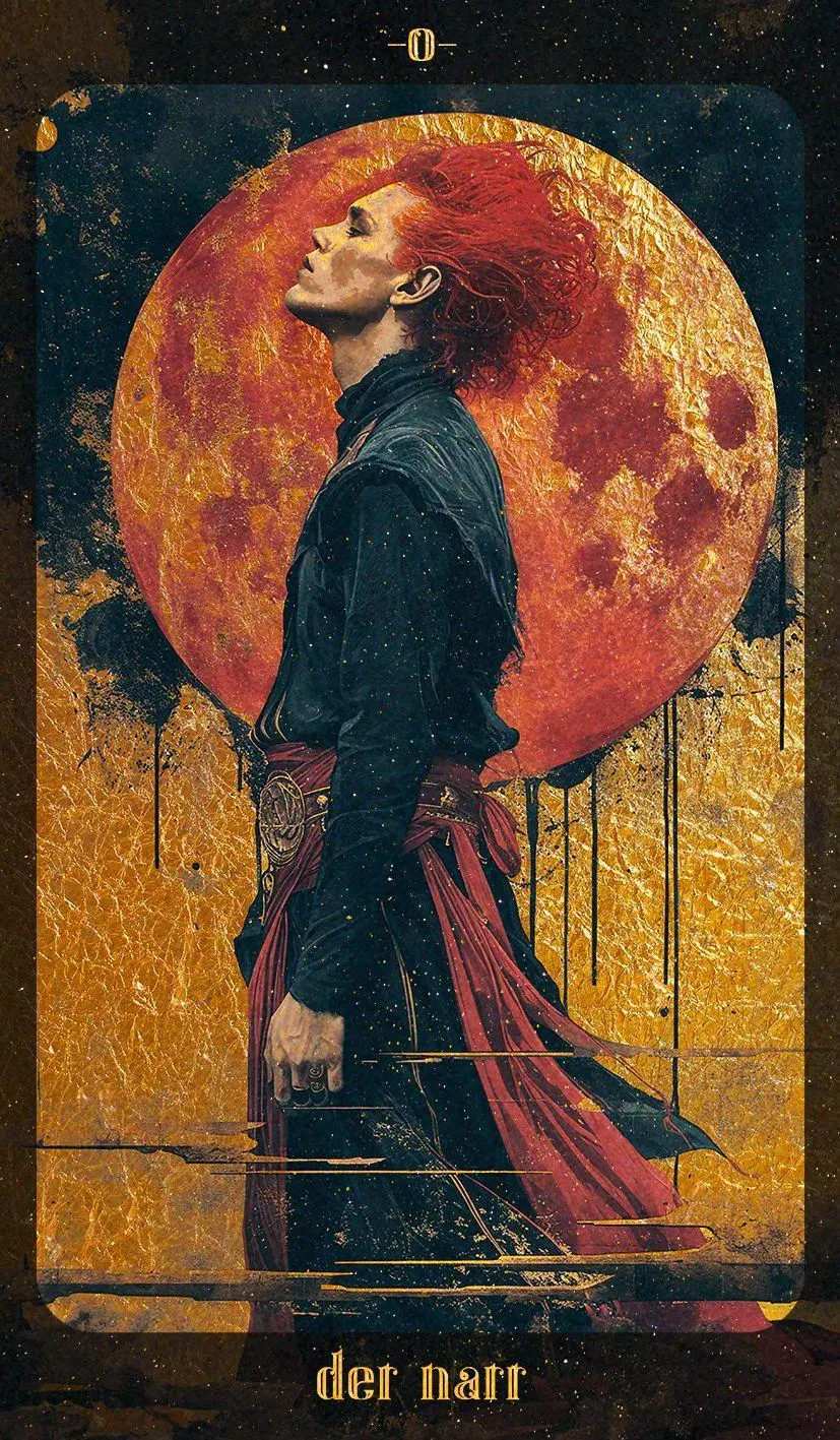 Bild: 4250375102564 | Bernsteinmond Tarot - 78 Tarotkarten und 80-seitiges Booklet | Buch