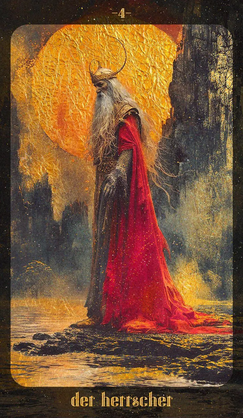 Bild: 4250375102564 | Bernsteinmond Tarot - 78 Tarotkarten und 80-seitiges Booklet | Buch