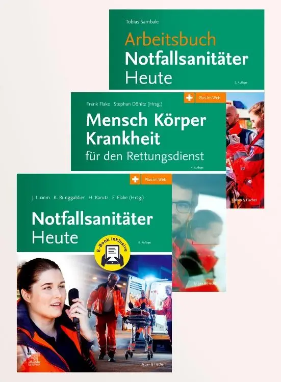Cover: 9783437482564 | Notfallsanitäter Lernpaket + Arbeitsbuch | Tobias Sambale | Buch