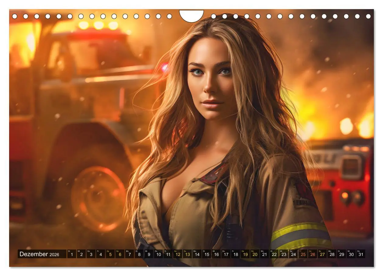 Bild: 9783457352564 | Sexy Feuerwehrfrauen: Hitzige Heldinnen zwischen Lippenstift und...