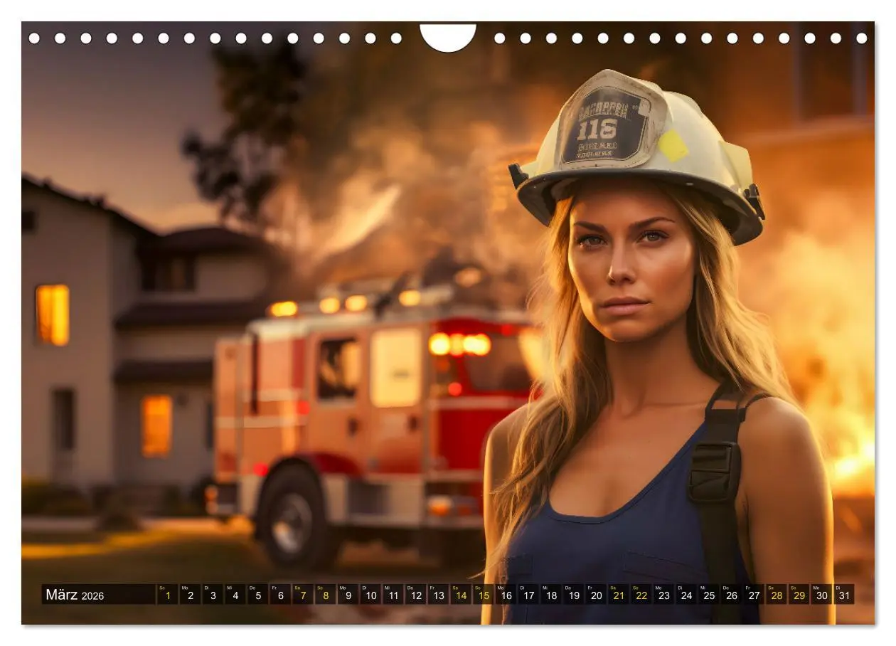 Bild: 9783457352564 | Sexy Feuerwehrfrauen: Hitzige Heldinnen zwischen Lippenstift und...