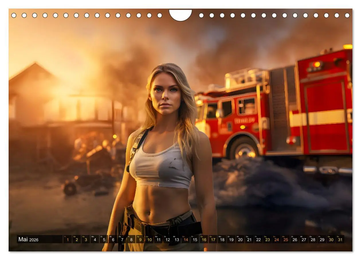 Bild: 9783457352564 | Sexy Feuerwehrfrauen: Hitzige Heldinnen zwischen Lippenstift und...