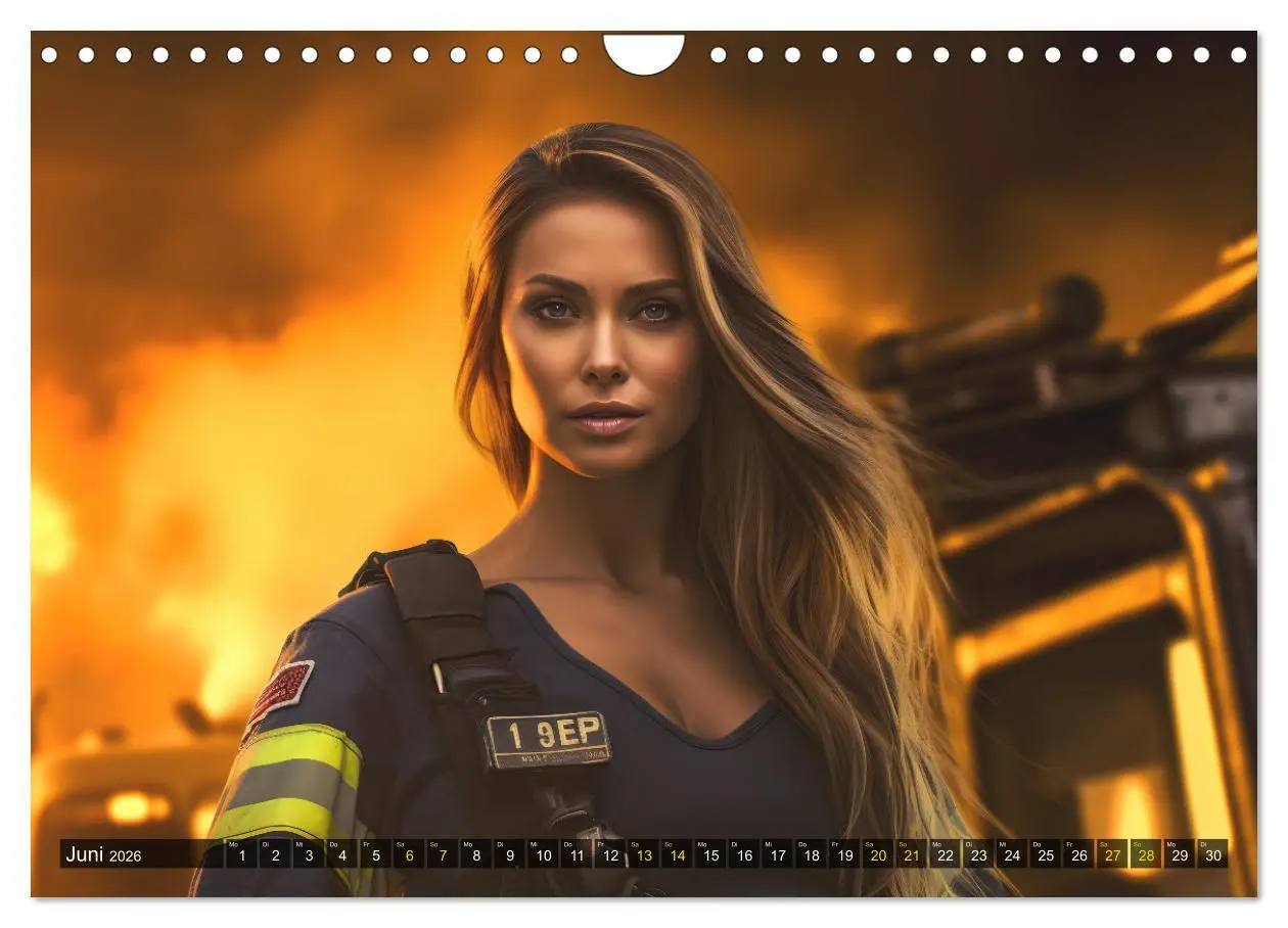 Bild: 9783457352564 | Sexy Feuerwehrfrauen: Hitzige Heldinnen zwischen Lippenstift und...