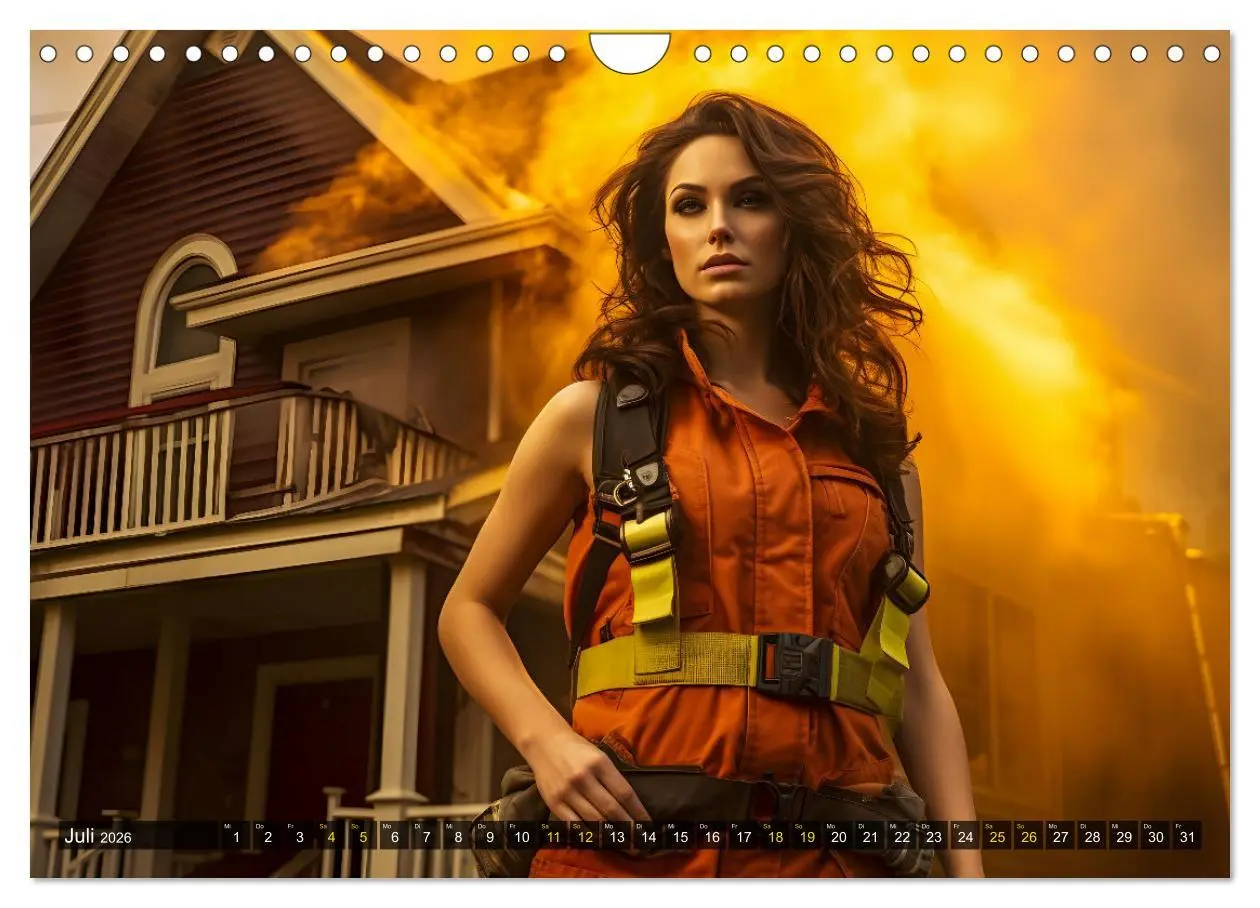 Bild: 9783457352564 | Sexy Feuerwehrfrauen: Hitzige Heldinnen zwischen Lippenstift und...