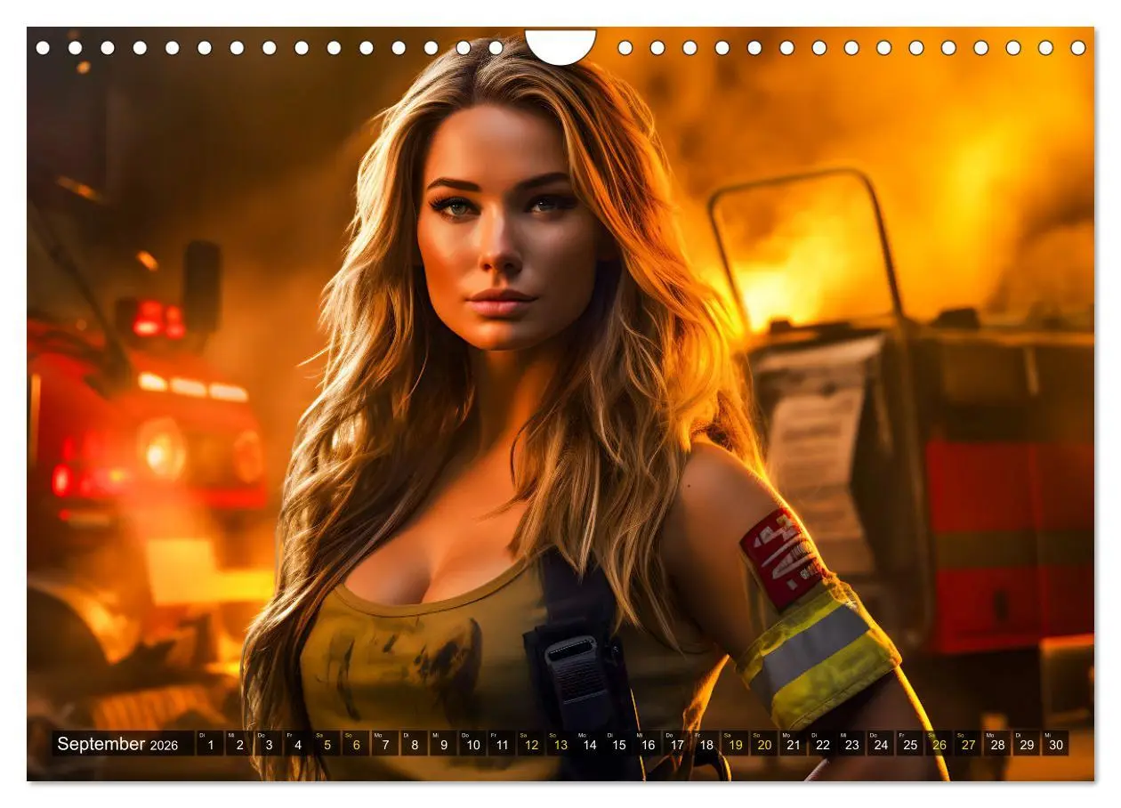Bild: 9783457352564 | Sexy Feuerwehrfrauen: Hitzige Heldinnen zwischen Lippenstift und...
