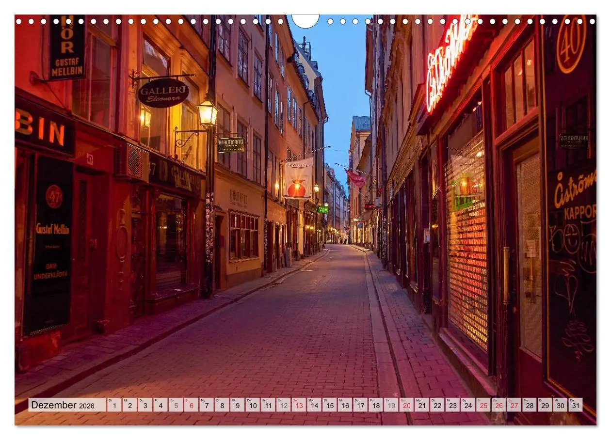 Bild: 9783457972564 | Stockholm an Mittsommer (Wandkalender 2026 DIN A3 quer), CALVENDO...