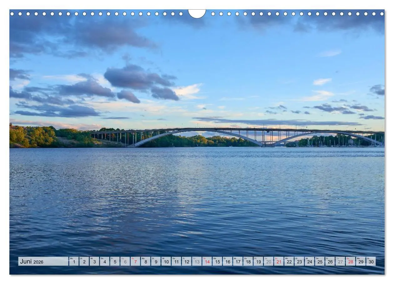 Bild: 9783457972564 | Stockholm an Mittsommer (Wandkalender 2026 DIN A3 quer), CALVENDO...