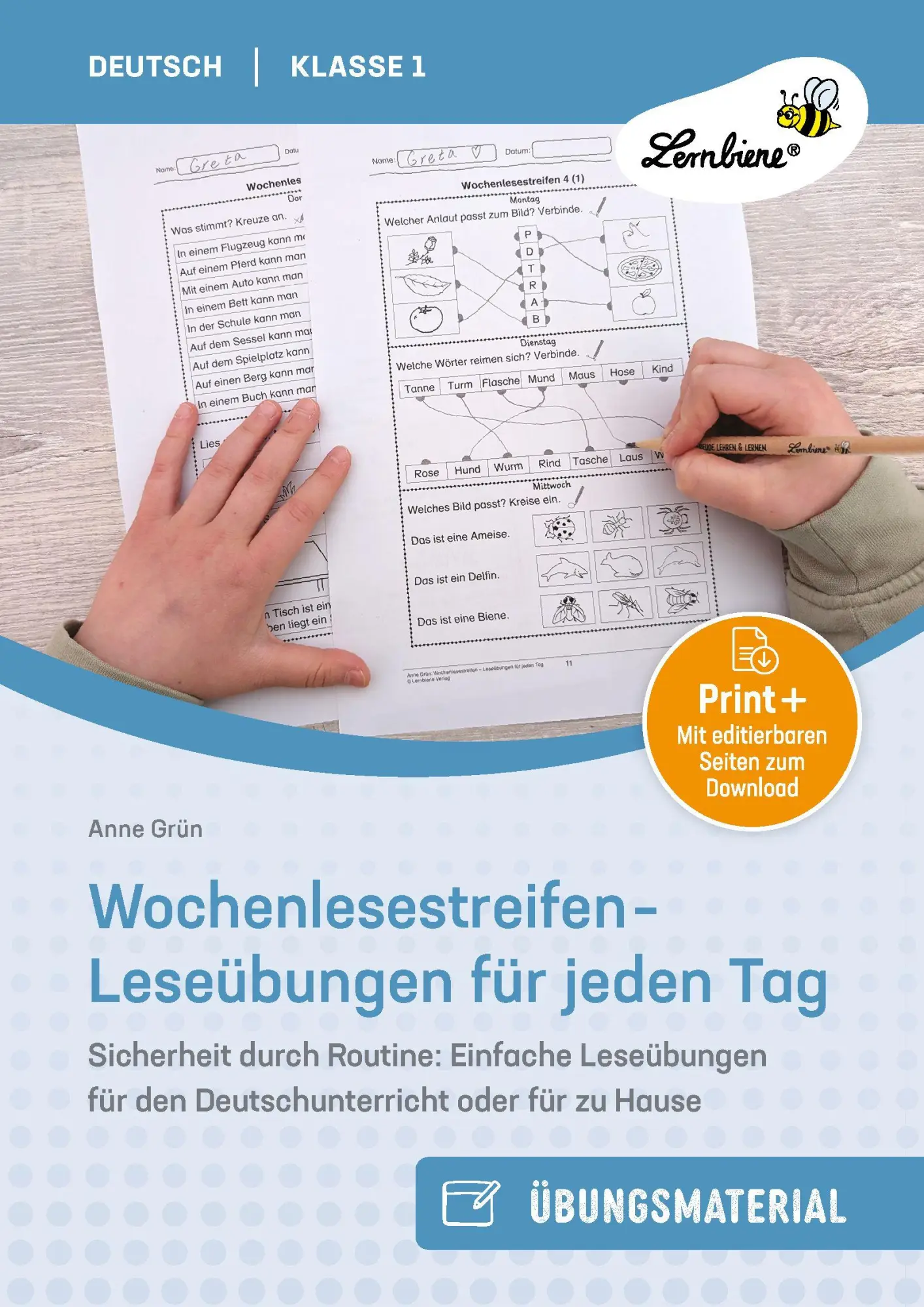 Cover: 9783746812564 | Wochenlesestreifen - Leseübungen für jeden Tag | Anne Grün | Bundle