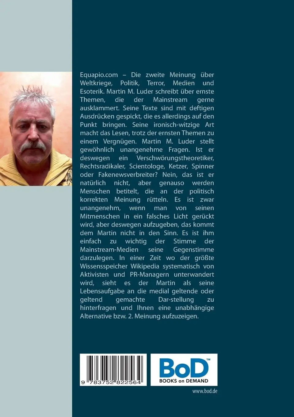 Rückseite: 9783752822564 | Equapio.com - Die zweite Meinung | Martin M. Luder | Taschenbuch