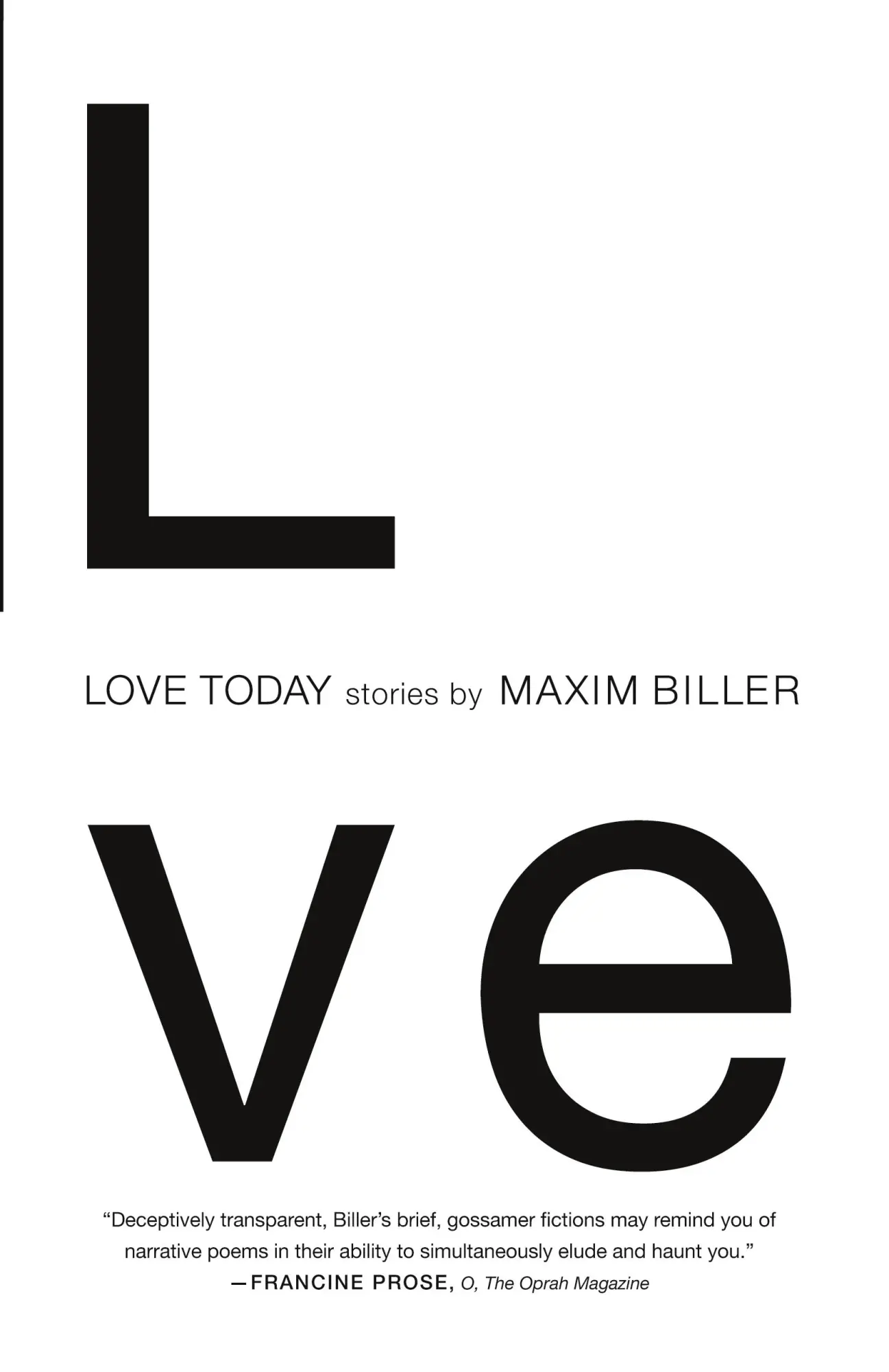 Cover: 9781416572664 | Love Today | Maxim Biller | Taschenbuch | Englisch | 2009