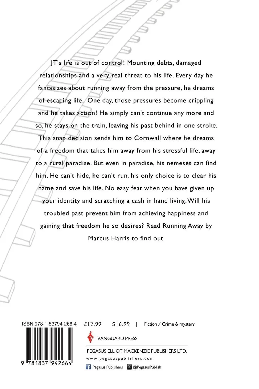 Rückseite: 9781837942664 | Running Away | Marcus Harris | Taschenbuch | Englisch | 2025