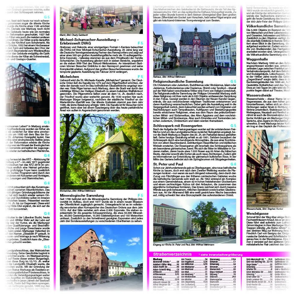 Bild: 9783961322664 | Marburg. Stadtplan 1:14 000 | (Land-)Karte | Stadtplan (PUBLICPRESS)