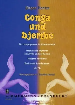 Cover: 9790010802664 | Conga und Djembe | Jürgen Hentze | Taschenbuch | SCHULEN | Buch + CD