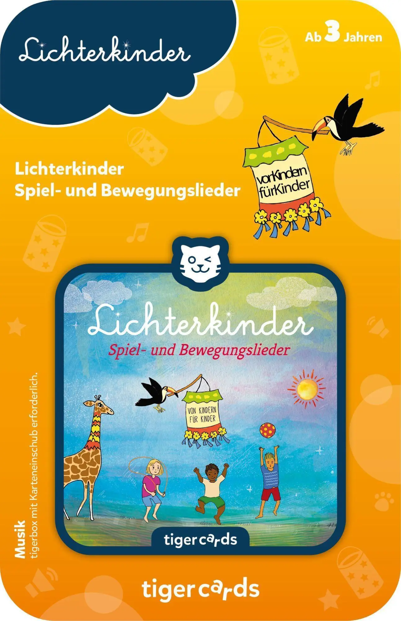 Bild: 4260535482764 | tigercard - Lichterkinder: Spiel und Bewegungslieder | Spiel | Deutsch