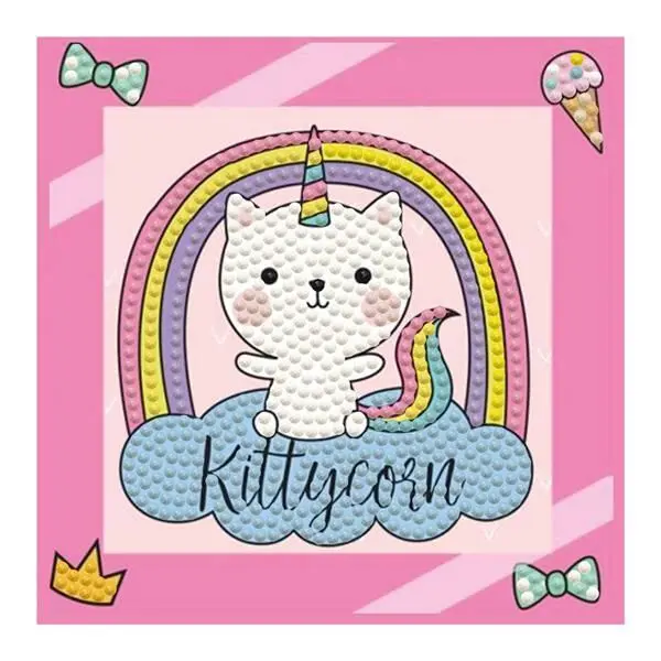 Bild: 4895225932764 | Diamond Dotz Katze Einhorn | Deutsch | 2024 | DIAMOND DOTZ