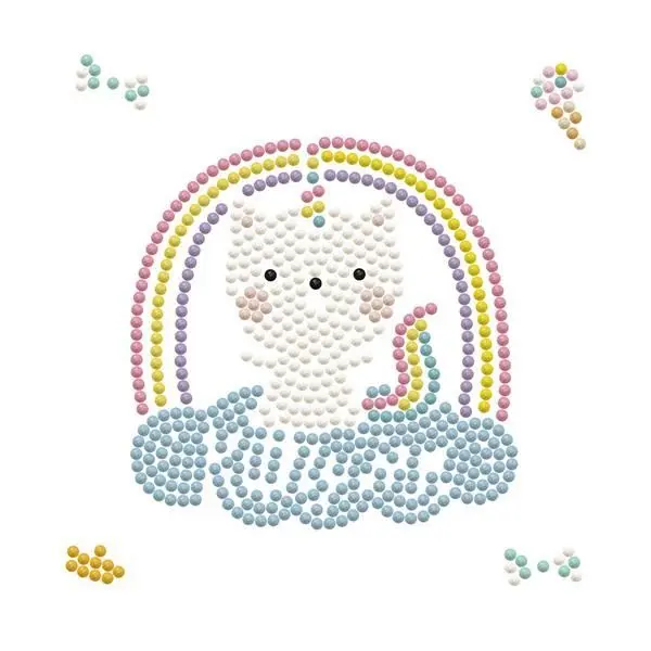 Bild: 4895225932764 | Diamond Dotz Katze Einhorn | Deutsch | 2024 | DIAMOND DOTZ