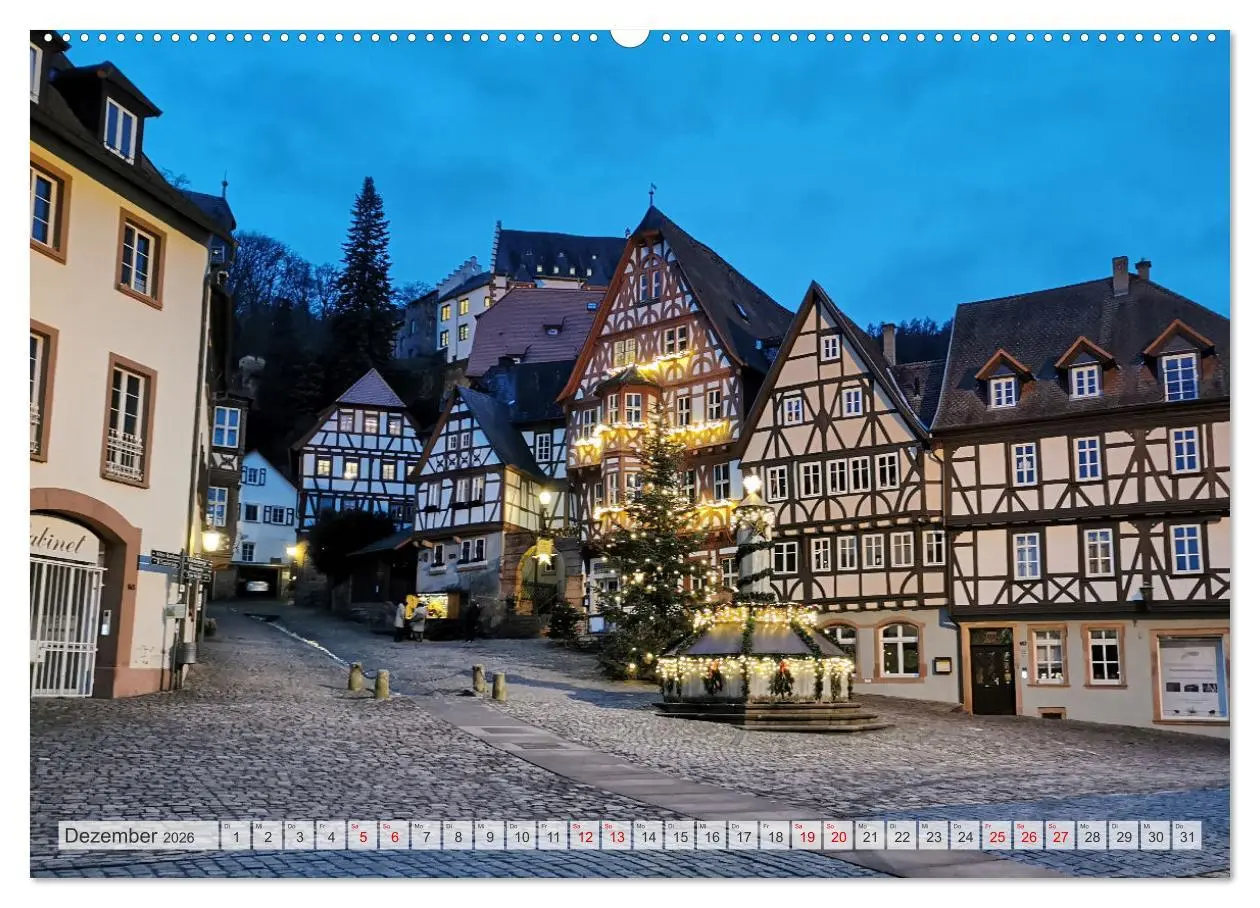 Bild: 9783457402764 | Miltenberg neu entdeckt (hochwertiger Premium Wandkalender 2026 DIN...