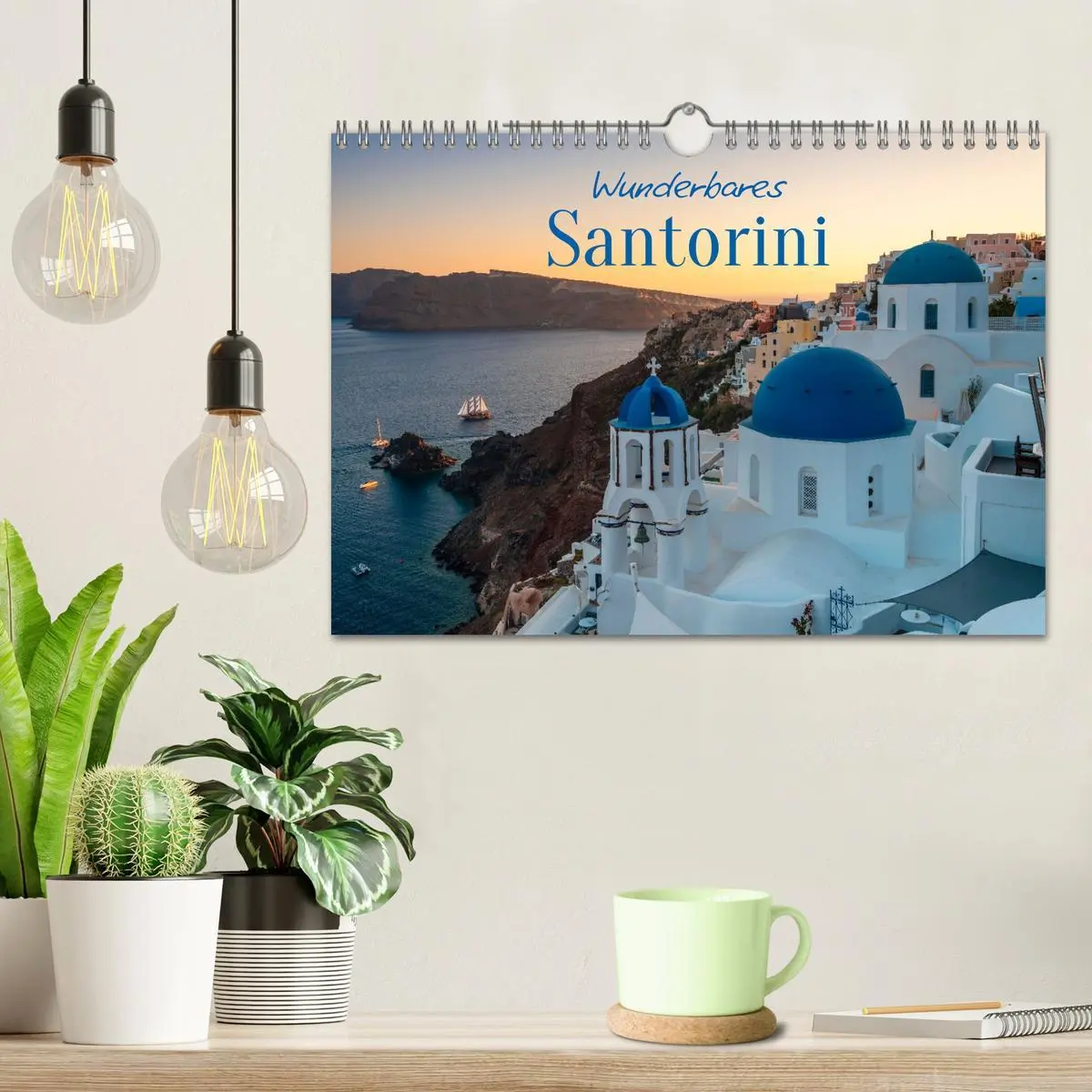 Bild: 9783457572764 | Wunderbares Santorini - Matteo Colombo (Wandkalender 2026 DIN A4...