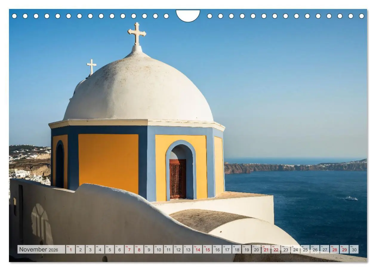 Bild: 9783457572764 | Wunderbares Santorini - Matteo Colombo (Wandkalender 2026 DIN A4...