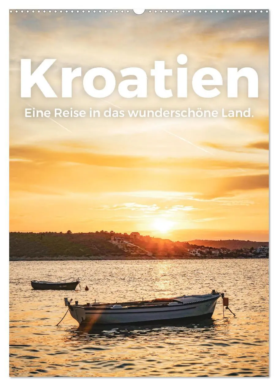 Cover: 9783516352764 | Kroatien - Eine Reise in das wunderschöne Land. (Wandkalender 2026...