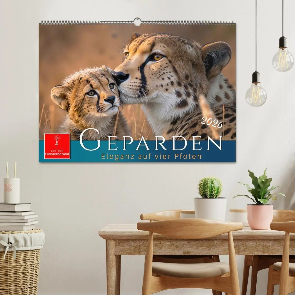 Bild: 9783516732764 | Geparden - Eleganz auf vier Pfoten (Wandkalender 2026 DIN A2 quer),...