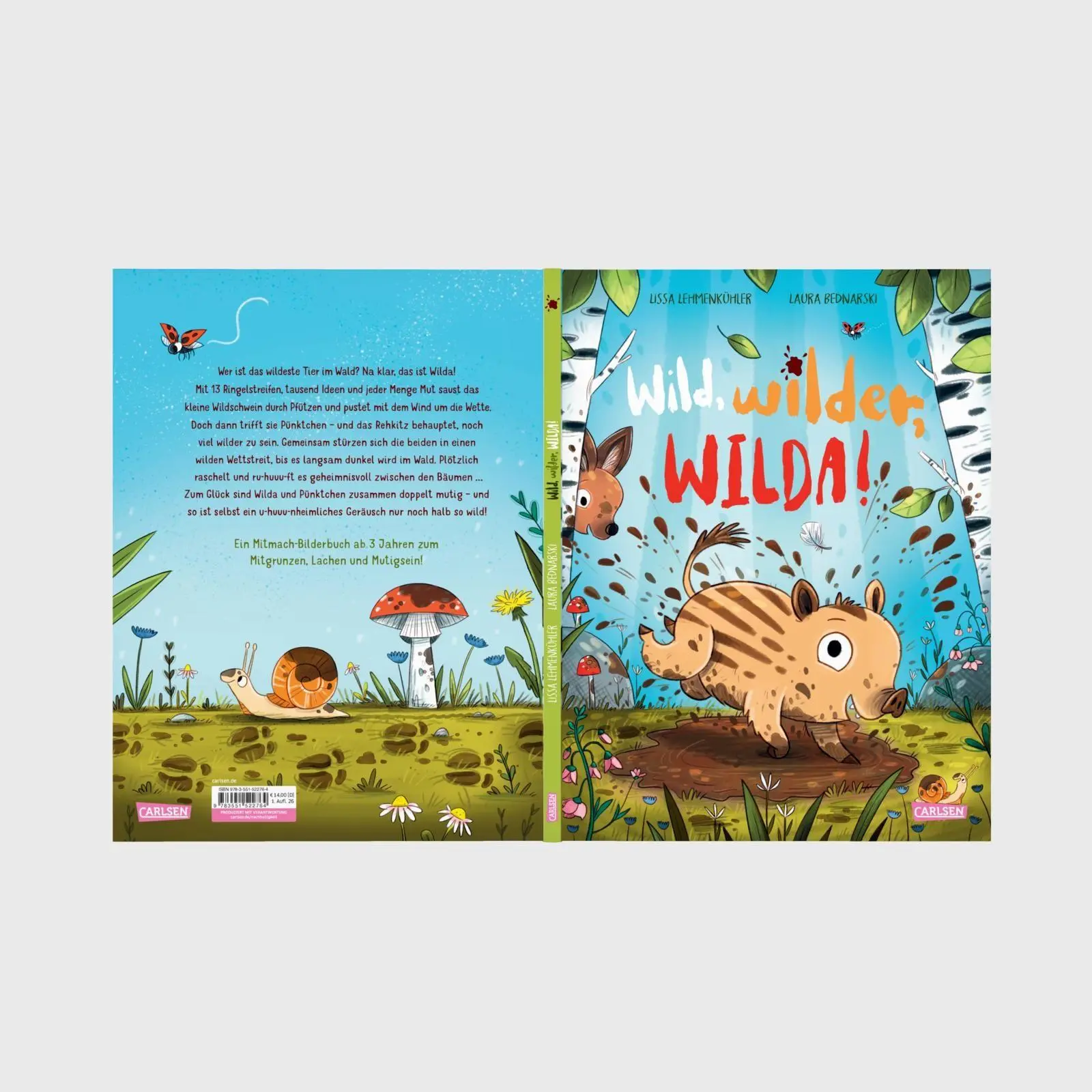 Bild: 9783551522764 | Wild, wilder, Wilda! | Lissa Lehmenkühler | Buch | 32 S. | Deutsch