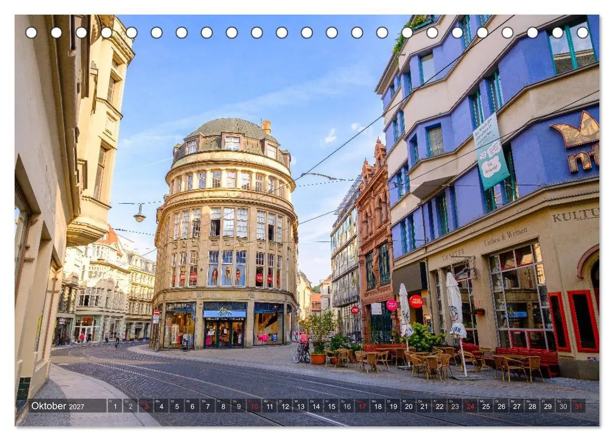 Bild: 9783594022764 | Ein Blick auf Halle an der Saale (Tischkalender 2027 DIN A5 quer),...