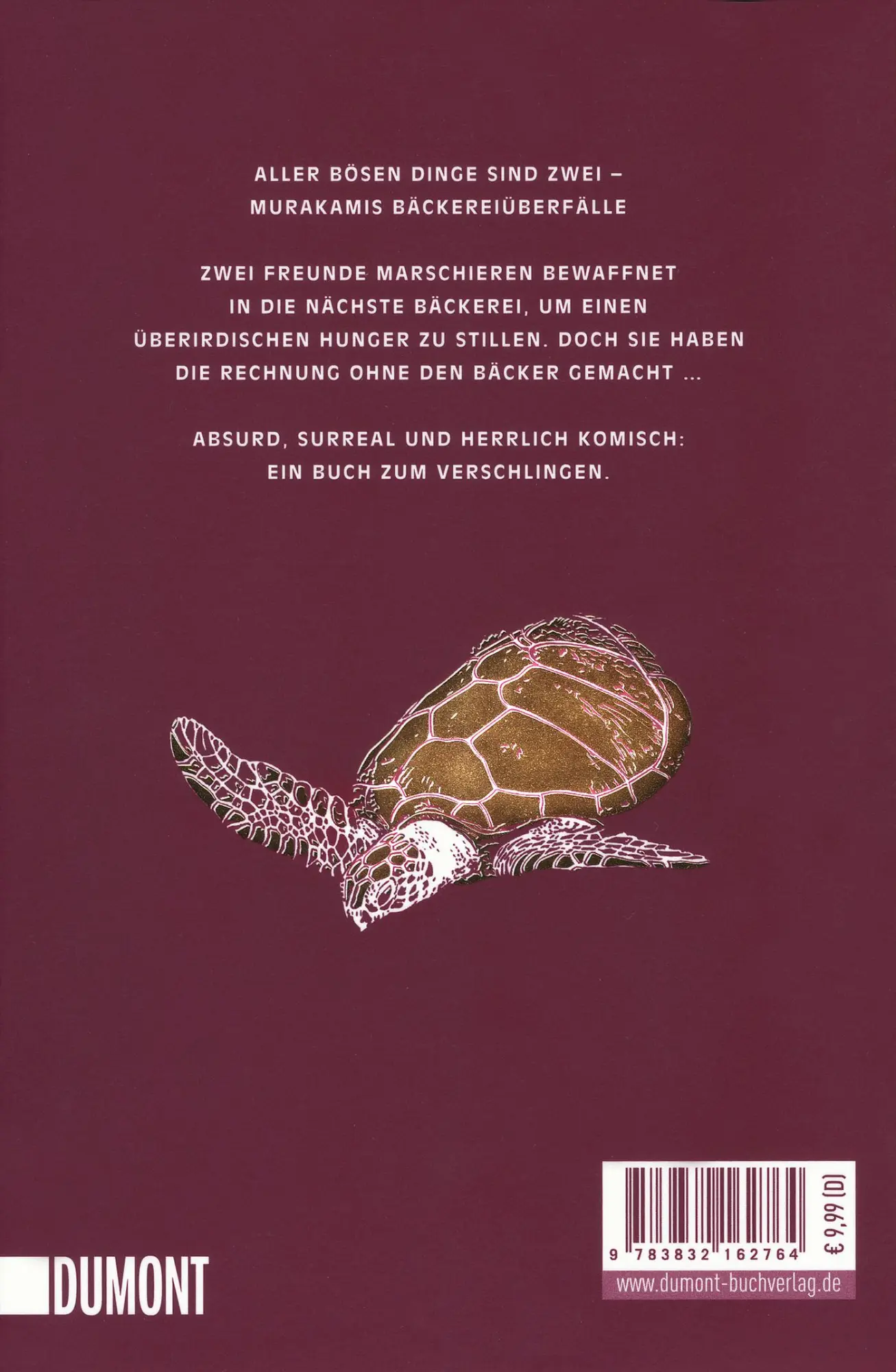 Rückseite: 9783832162764 | Die Bäckereiüberfälle | Haruki Murakami | Taschenbuch | 80 S. | 2014
