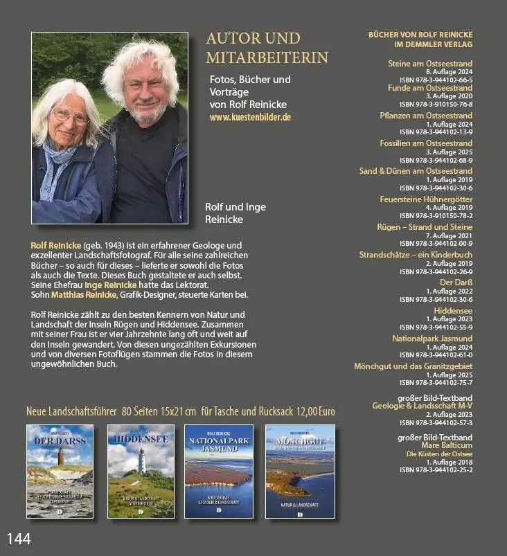 Bild: 9783944102764 | Rügen und Hiddensee | Rolf Reinicke | Buch | 144 S. | Deutsch | 2025