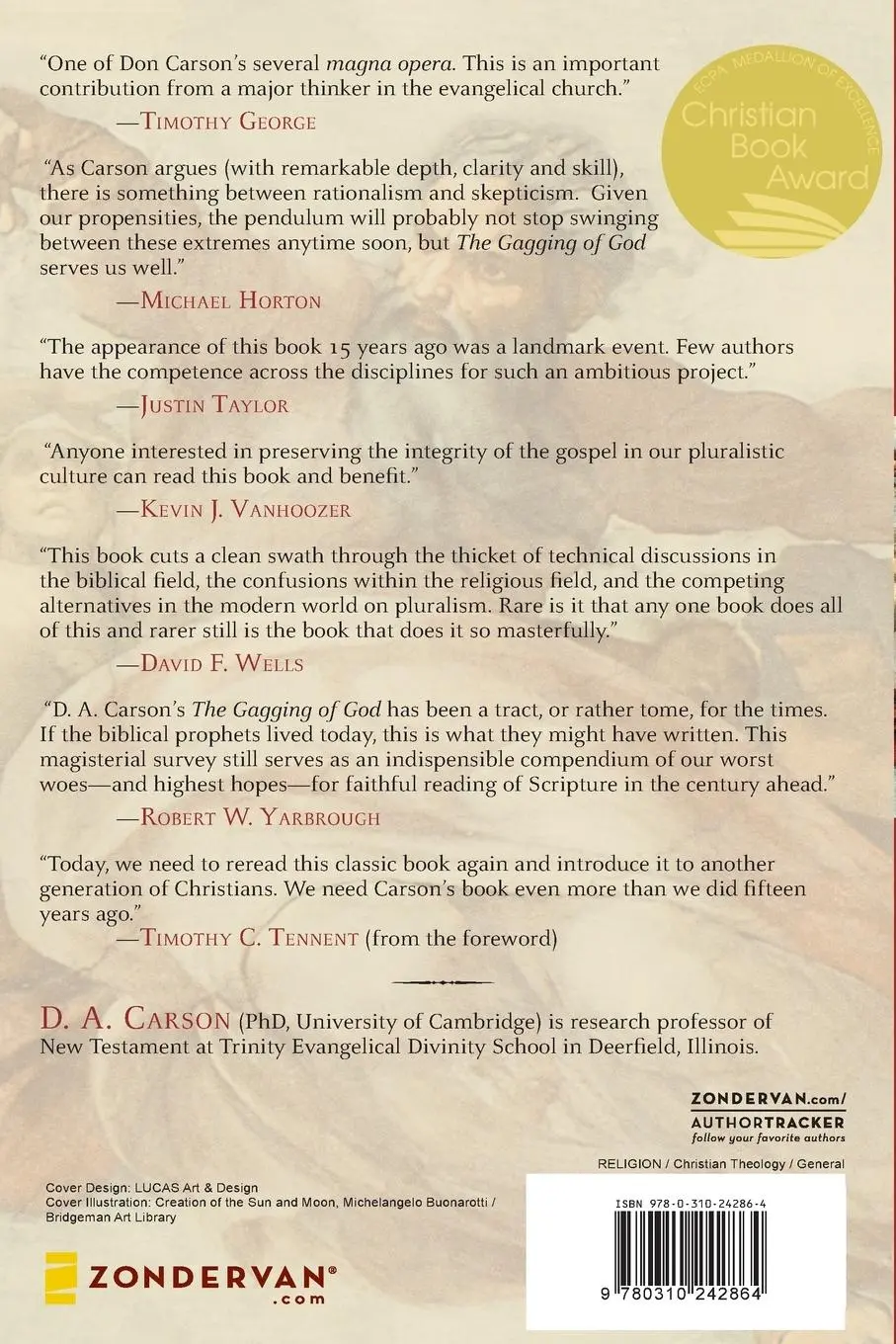 Rückseite: 9780310242864 | The Gagging of God | Christianity Confronts Pluralism | D. A. Carson