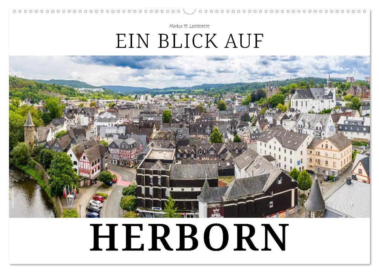 Cover: 9783457492864 | Ein Blick auf Herborn (Wandkalender 2026 DIN A2 quer), CALVENDO...