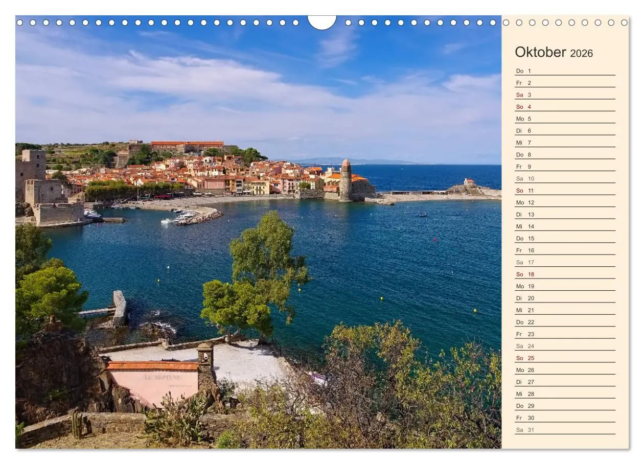 Bild: 9783457872864 | Cote Vermeille - Wo die Pyrenäen das Meer küssen (Wandkalender 2026...