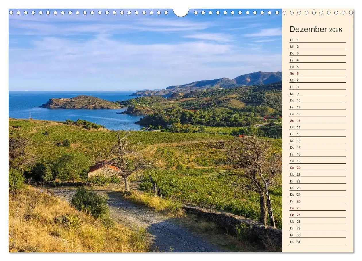 Bild: 9783457872864 | Cote Vermeille - Wo die Pyrenäen das Meer küssen (Wandkalender 2026...
