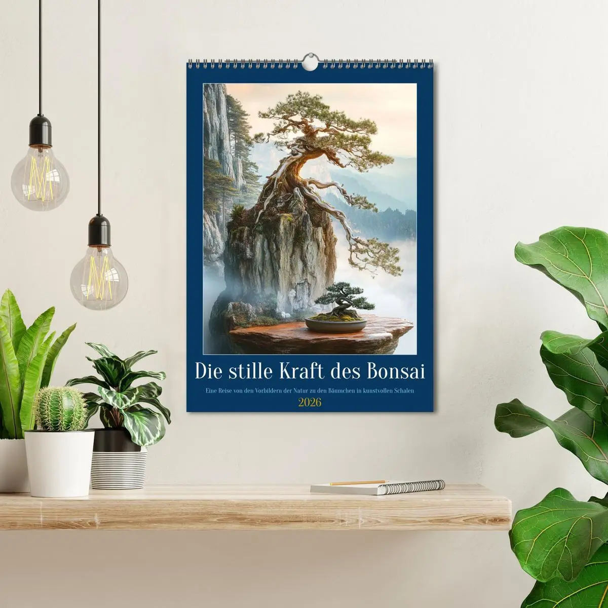 Bild: 9783457942864 | Die stille Kraft des Bonsai (Wandkalender 2026 DIN A3 hoch),...