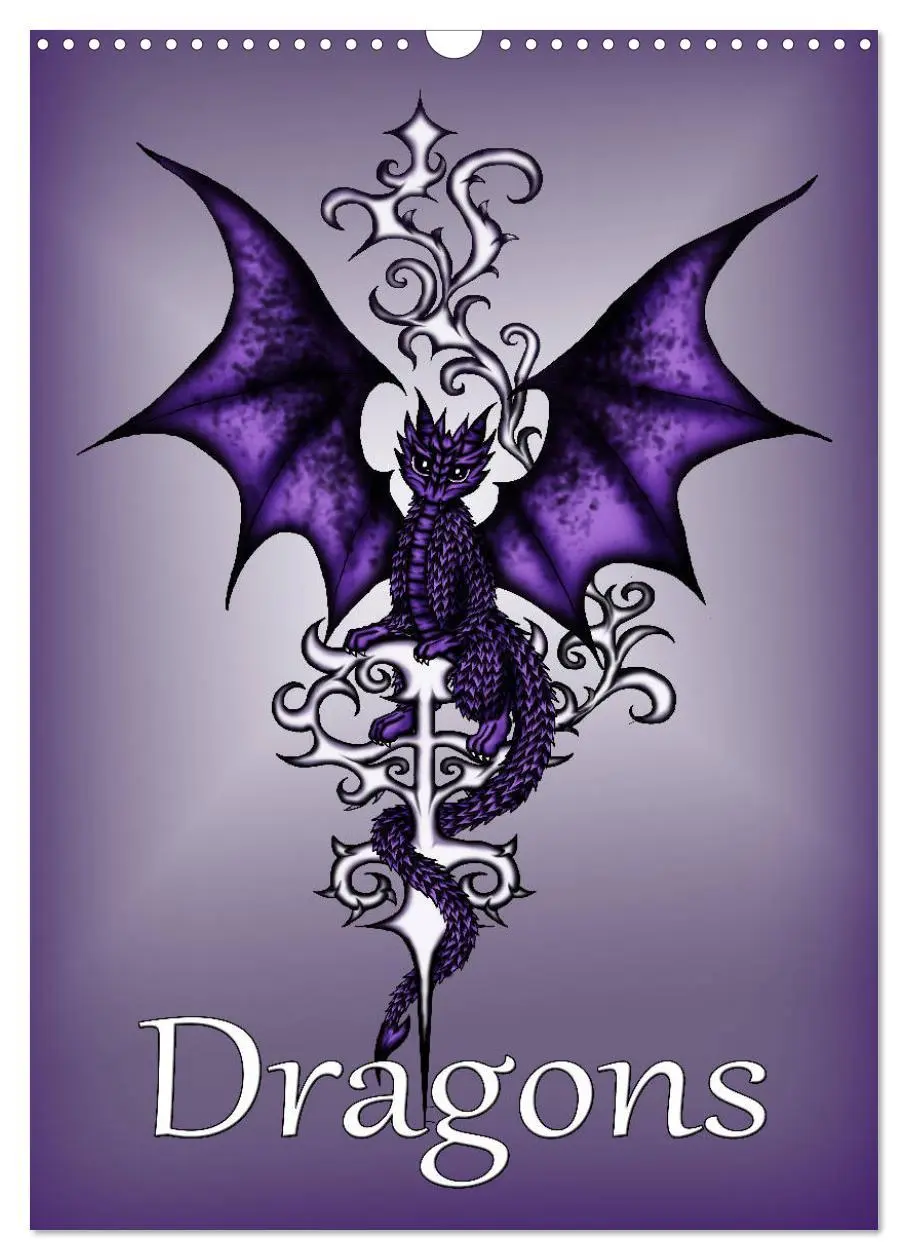 Cover: 9783516582864 | Dragons (Wall Calendar 2026 DIN A3 portrait), CALVENDO 12 Month...