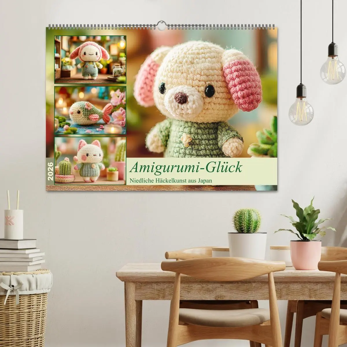 Bild: 9783516722864 | Amigurumi-Glück. Niedliche Häckelkunst aus Japan (Wandkalender 2026...