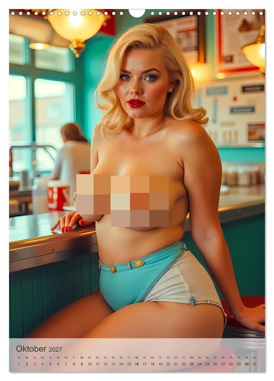Bild: 9783516962864 | Pin-up Girls - Sexy Vintage Diven (Wandkalender 2027 DIN A3 hoch),...