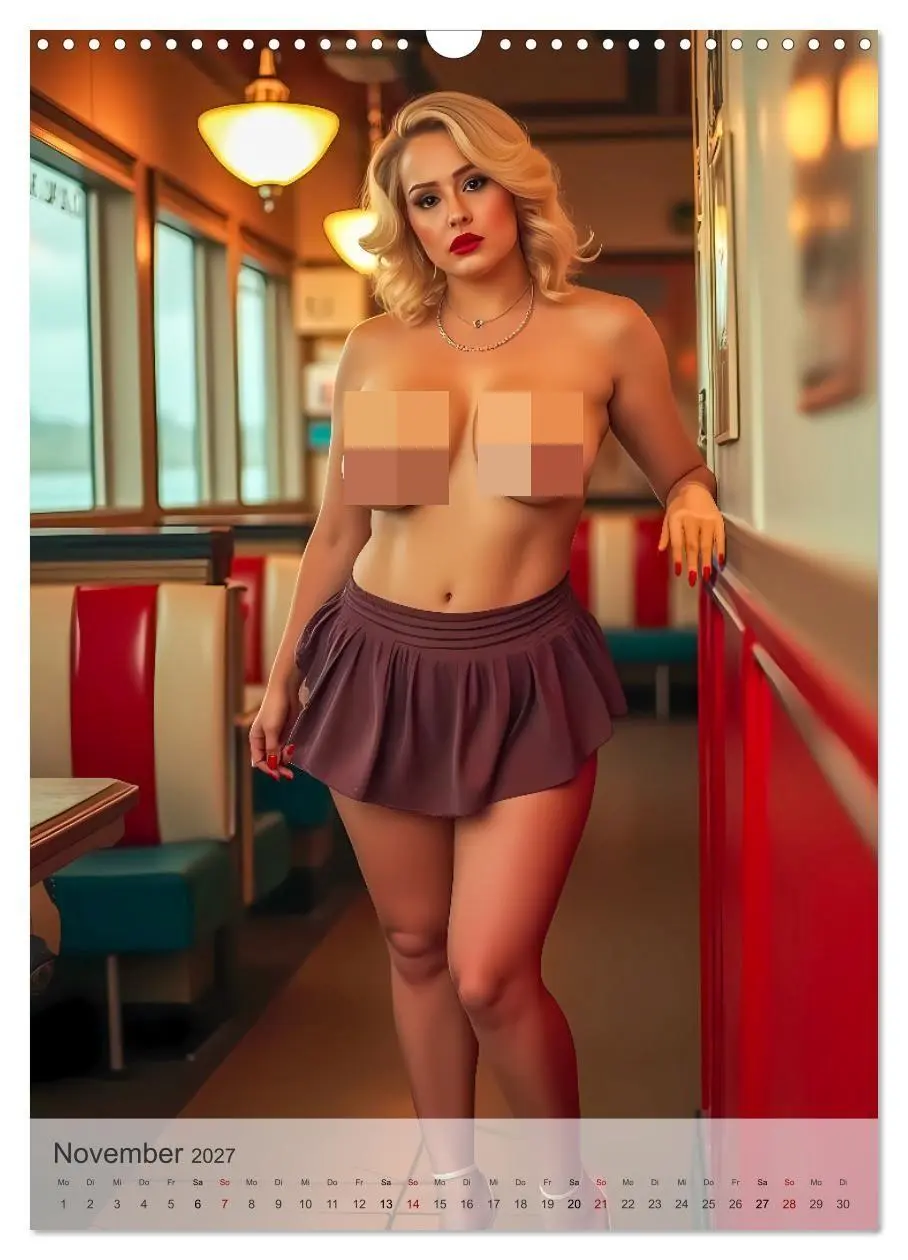 Bild: 9783516962864 | Pin-up Girls - Sexy Vintage Diven (Wandkalender 2027 DIN A3 hoch),...