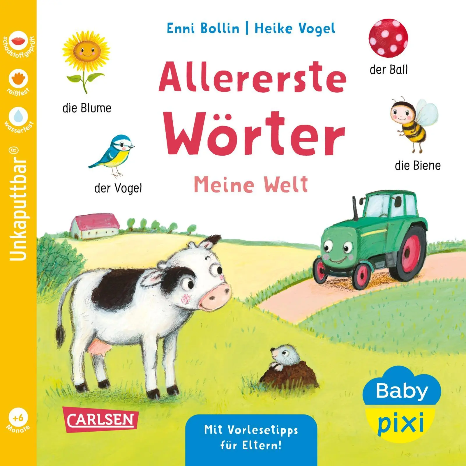 Cover: 9783551062864 | Baby Pixi (unkaputtbar) 162: Allererste Wörter: Meine Welt | Bollin