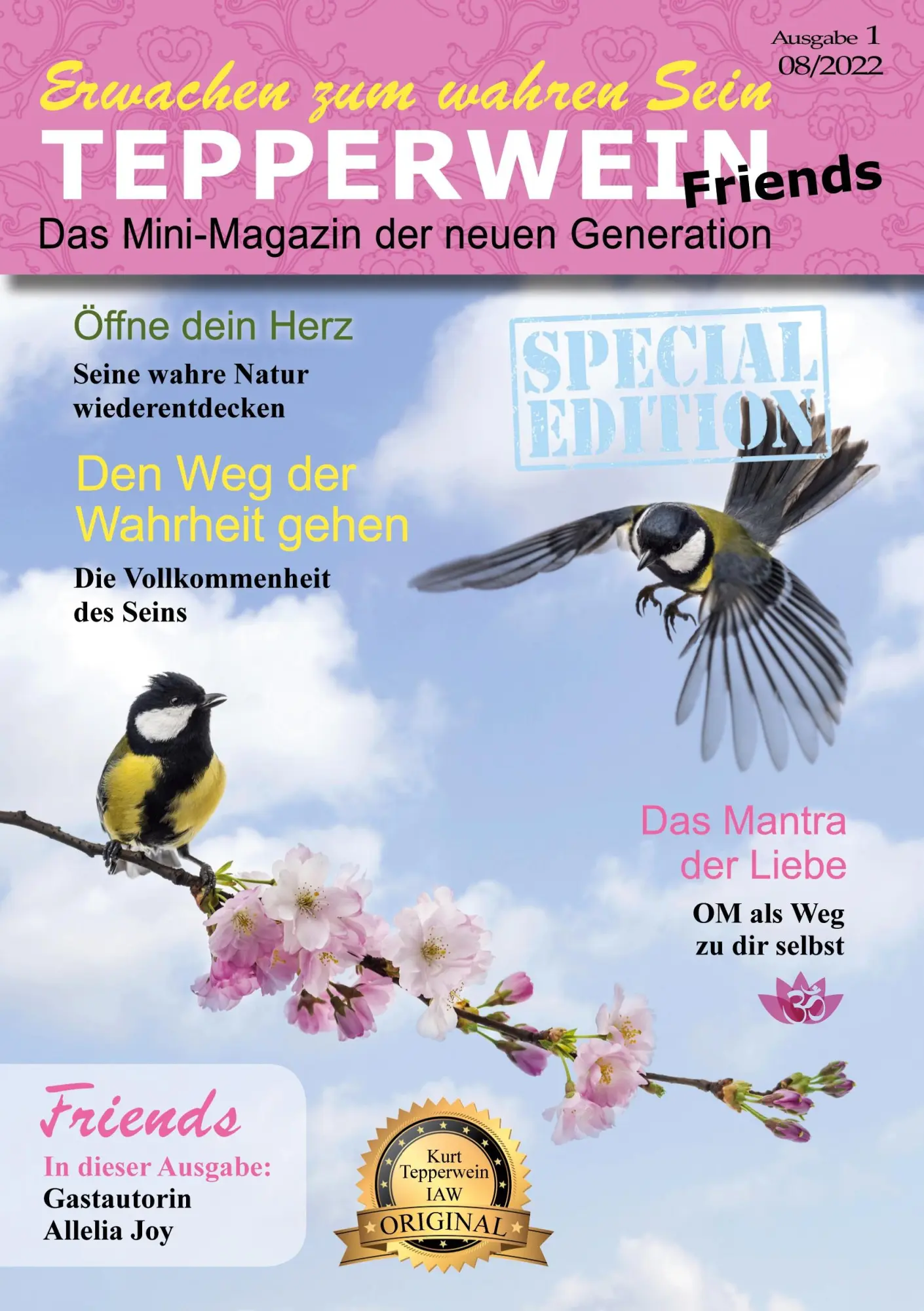 Cover: 9783756232864 | Erwachen zum wahren Sein - Tepperwein Friends Magazin | Taschenbuch