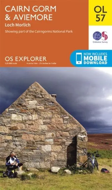 Cover: 9780319242964 | Cairn Gorm &amp; Aviemore, Loch Morlich | Ordnance Survey | (Land-)Karte