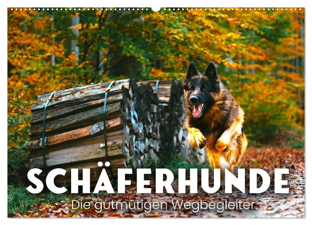 Cover: 9783457552964 | Schäferhunde - Die gutmütigen Wegbegleiter. (Wandkalender 2026 DIN...