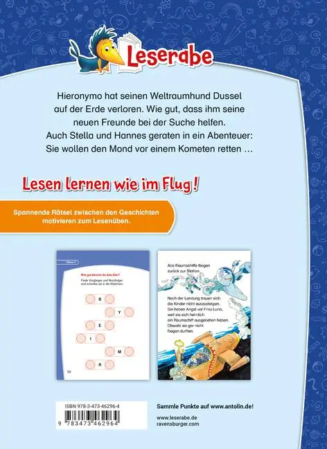 Bild: 9783473462964 | Leserabe Sonderausgaben - Die schönsten Weltraumgeschichten mit...
