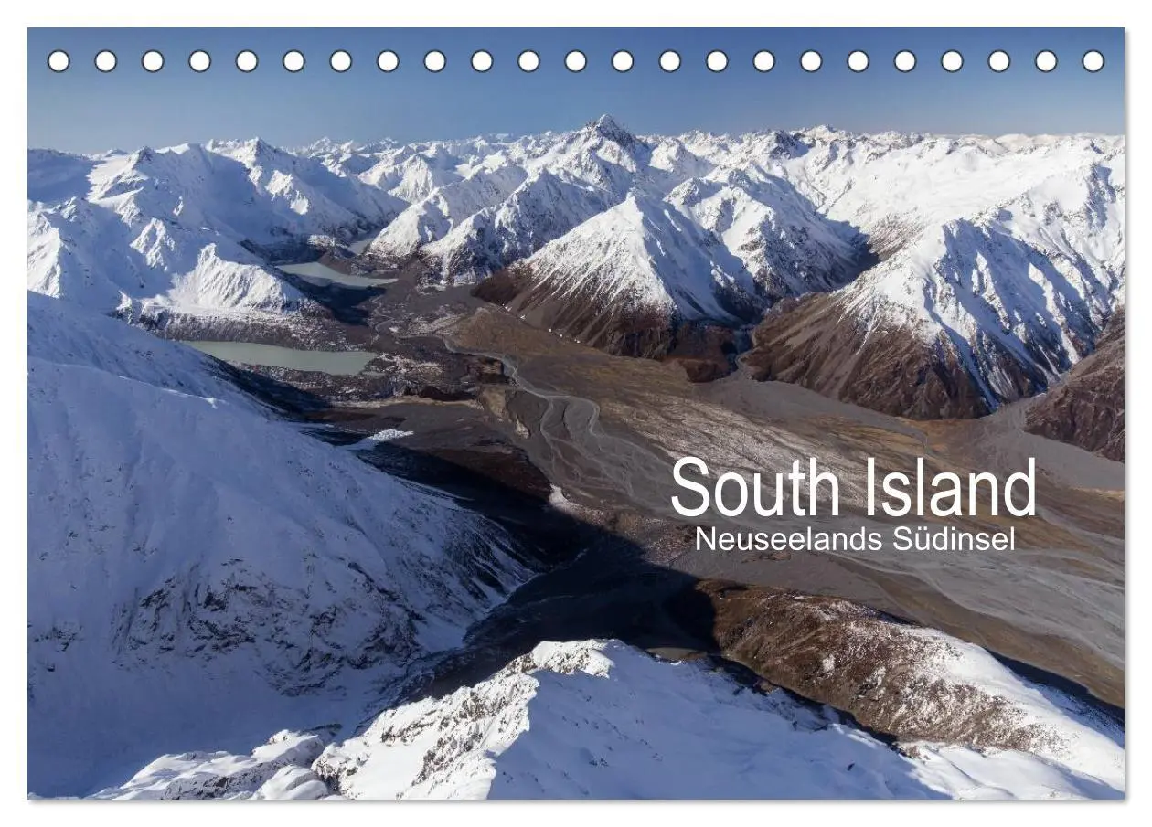 Cover: 9783516022964 | South Island - Neuseelands Südinsel (Tischkalender 2026 DIN A5...